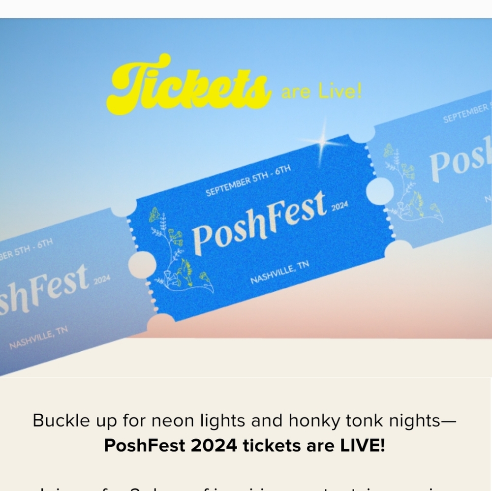 Who is going to posh fest